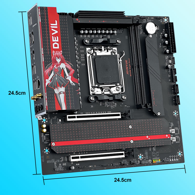 JGINYUE B650M NIGHT DEVIL cart - X870E Atx Motherboard avis et prix